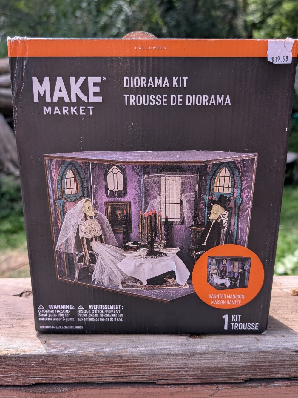 Haunted Mansion Make Market Diorama kit, brand new.